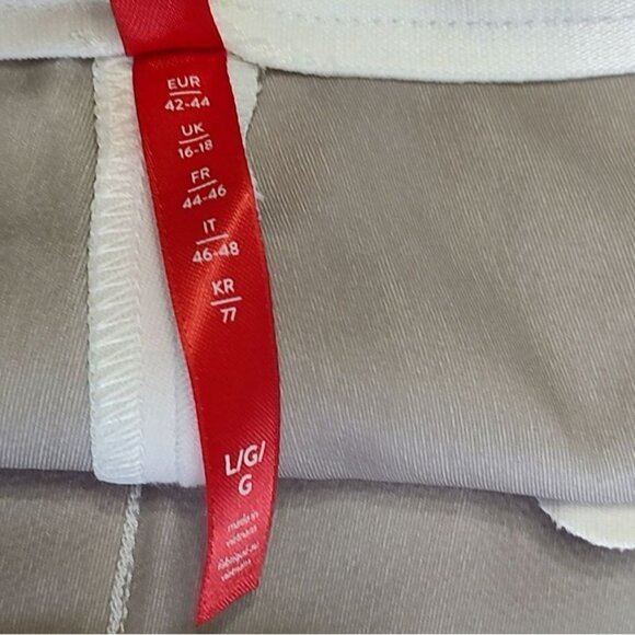 SPANX Pants Classic White L Petite On-The Go Kick Flare Pants Pullover - Picture 11 of 12